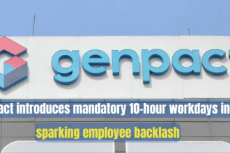 Genpact introduces 10-Hour Workdays in India, Employees Angry and Upset