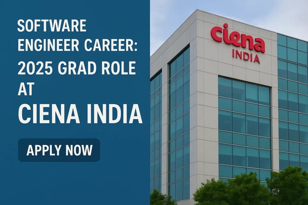 Software Engineer Career: 2025 Grad Role at Ciena India