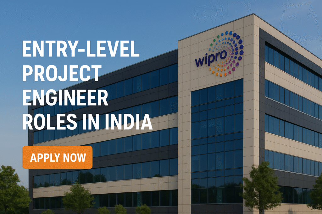 Wipro: Entry-Level Project Engineer Roles in India
