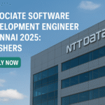 NTT DATA Associate Software Development Engineer Chennai 2025: Freshers