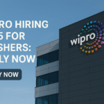 Wipro Hiring 2025 for Freshers: Apply Now