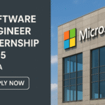 Microsoft Software Engineer Internship 2025 India