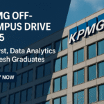 KPMG Off-Campus Drive 2025: Analyst, Data Analytics for Fresh Graduates
