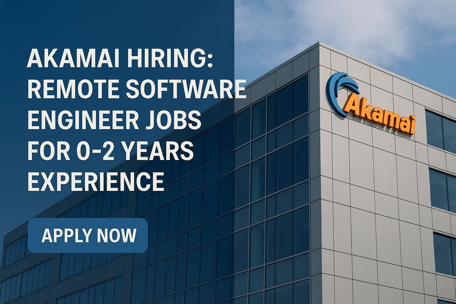 Akamai Hiring: Remote Software Engineer Jobs for 0-2 Years Experience Akamai Hiring: Remote Software Engineer Jobs for 0-2 Years Experience